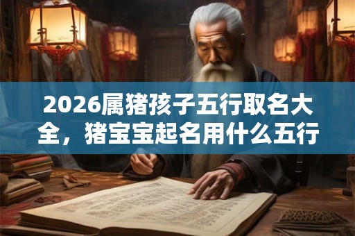 2026属猪孩子五行取名大全，猪宝宝起名用什么五行字好？