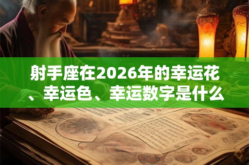 射手座在2026年的幸运花、幸运色、幸运数字是什么? 射手座在2026年的幸运花、幸运色、幸运数字是什么?