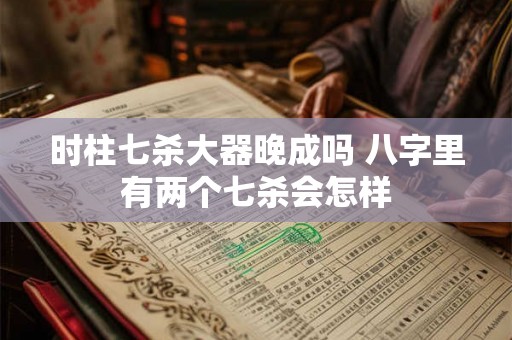 时柱七杀大器晚成吗 八字里有两个七杀会怎样 时柱七杀大器晚成吗 八字里有两个七杀会怎样