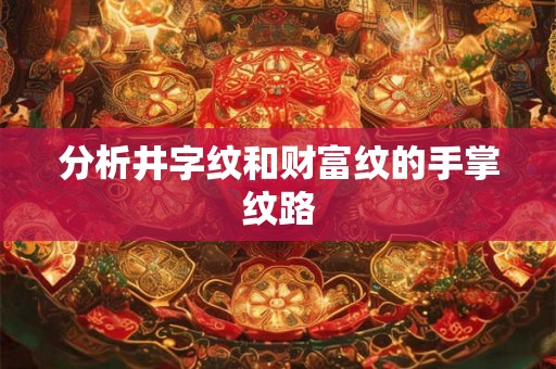 分析井字纹和财富纹的手掌纹路
