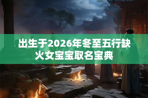 出生于2026年冬至五行缺火女宝宝取名宝典
