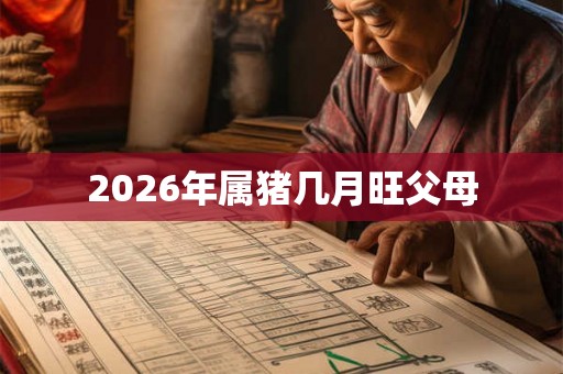 2026年属猪几月旺父母 2026年属猪几月旺父母