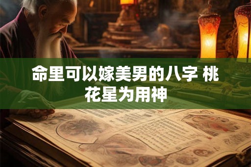 命里可以嫁美男的八字 桃花星为用神 命里可以嫁美男的八字 桃花星为用神