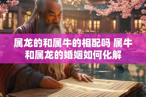属龙的和属牛的相配吗 属牛和属龙的婚姻如何化解