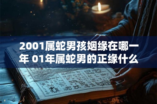 2001属蛇男孩姻缘在哪一年 01年属蛇男的正缘什么时候出现
