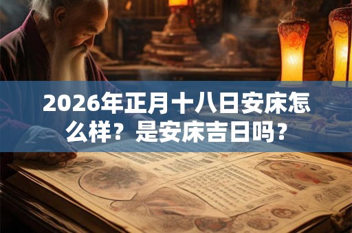2026年正月十八日安床怎么样?是安床吉日吗? 2026年正月十八日安床怎么样?是安床吉日吗?
