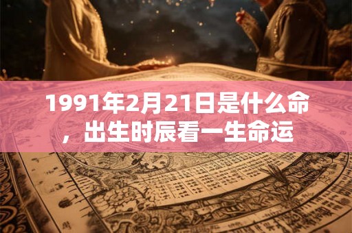 1991年2月21日是什么命，出生时辰看一生命运