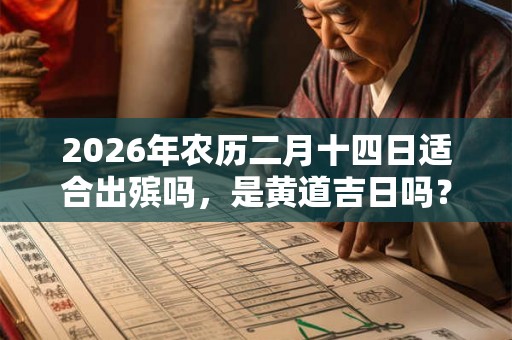 2026年农历二月十四日适合出殡吗,是黄道吉日吗? 2026年农历二月十四日适合出殡吗,是黄道吉日吗?