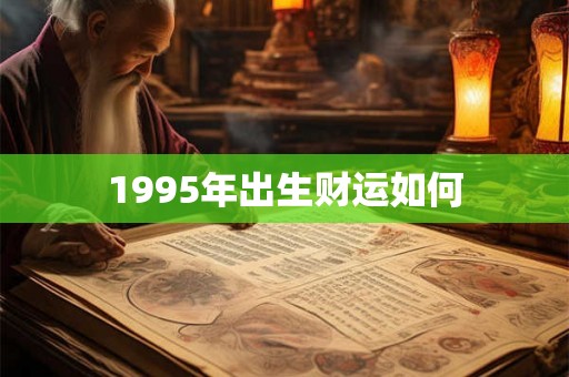 1995年出生财运如何