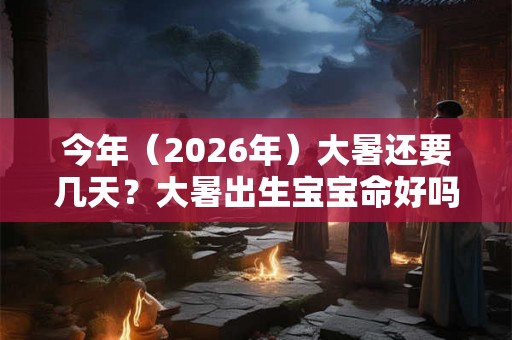 今年(2026年)大暑还要几天?大暑出生宝宝命好吗? 今年(2026年)大暑还要几天?大暑出生宝宝命好吗?