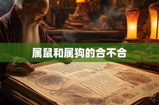 属鼠和属狗的合不合