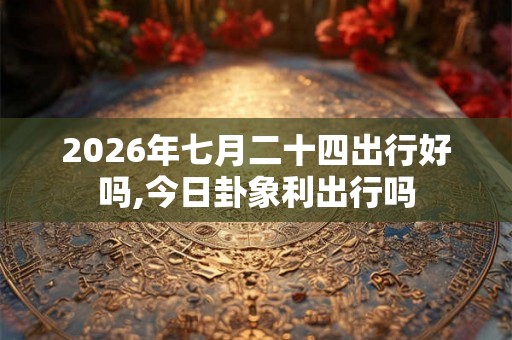 2026年七月二十四出行好吗,今日卦象利出行吗 2026年七月二十四出行好吗,今日卦象利出行吗