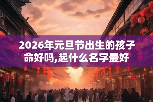 2026年元旦节出生的孩子命好吗,起什么名字最好 2026年元旦节出生的孩子命好吗,起什么名字最好