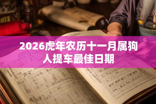 2026虎年农历十一月属狗人提车最佳日期 2026虎年农历十一月属狗人提车最佳日期