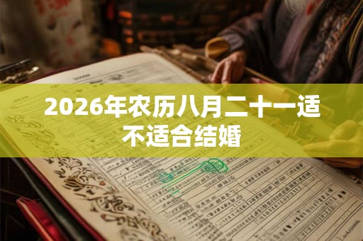 2026年农历八月二十一适不适合结婚