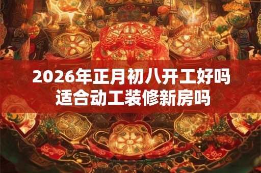 2026年正月初八开工好吗 适合动工装修新房吗