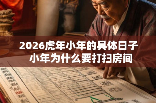 2026虎年小年的具体日子 小年为什么要打扫房间 2026虎年小年的具体日子 小年为什么要打扫房间