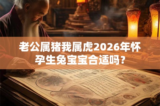 老公属猪我属虎2026年怀孕生兔宝宝合适吗？
