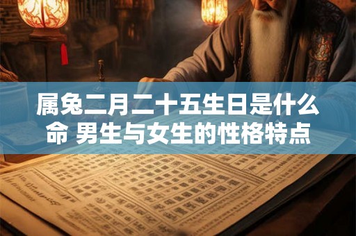 属兔二月二十五生日是什么命 男生与女生的性格特点