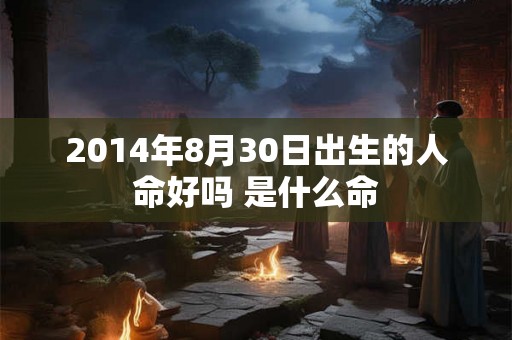 2014年8月30日出生的人命好吗 是什么命