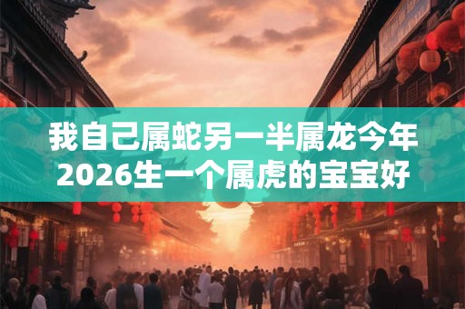 我自己属蛇另一半属龙今年2026生一个属虎的宝宝好吗
