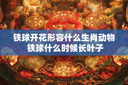 铁球开花形容什么生肖动物 铁球什么时候长叶子