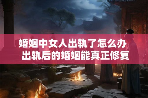 婚姻中女人出轨了怎么办  出轨后的婚姻能真正修复吗