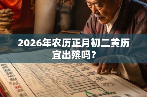 2026年农历正月初二黄历宜出殡吗? 2026年农历正月初二黄历宜出殡吗?