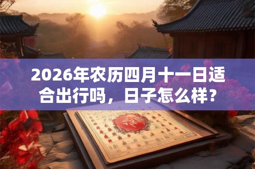 2026年农历四月十一日适合出行吗，日子怎么样？
