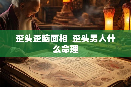 歪头歪脑面相  歪头男人什么命理