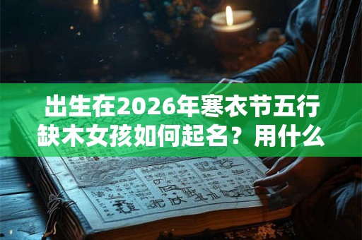 出生在2026年寒衣节五行缺木女孩如何起名？用什么字合适？