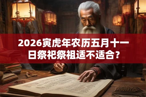 2026寅虎年农历五月十一日祭祀祭祖适不适合？