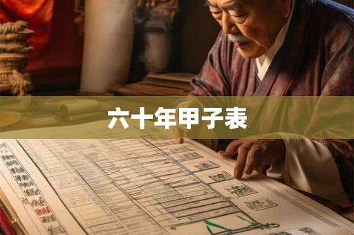 六十年甲子表 六十年甲子表