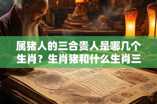 属猪人的三合贵人是哪几个生肖？生肖猪和什么生肖三合？