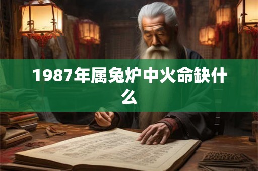 1987年属兔炉中火命缺什么
