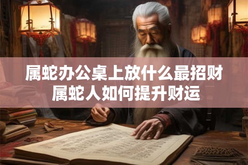属蛇办公桌上放什么最招财 属蛇人如何提升财运