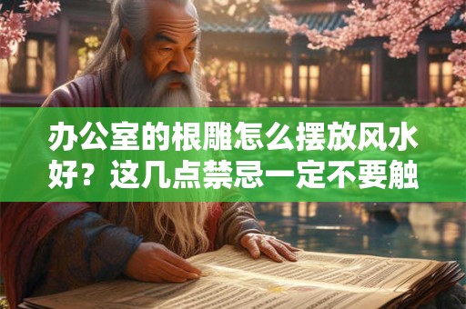 办公室的根雕怎么摆放风水好?这几点禁忌一定不要触碰! 办公室的根雕怎么摆放风水好?这几点禁忌一定不要触碰!