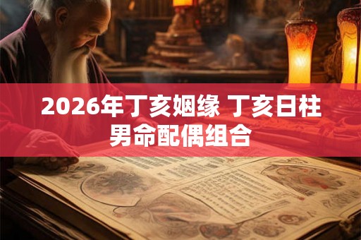 2026年丁亥姻缘 丁亥日柱男命配偶组合 2026年丁亥姻缘 丁亥日柱男命配偶组合