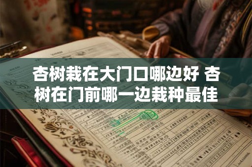 杏树栽在大门口哪边好 杏树在门前哪一边栽种最佳