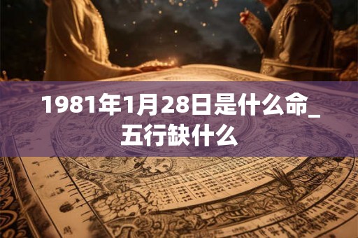 1981年1月28日是什么命_五行缺什么 1981年1月28日是什么命_五行缺什么
