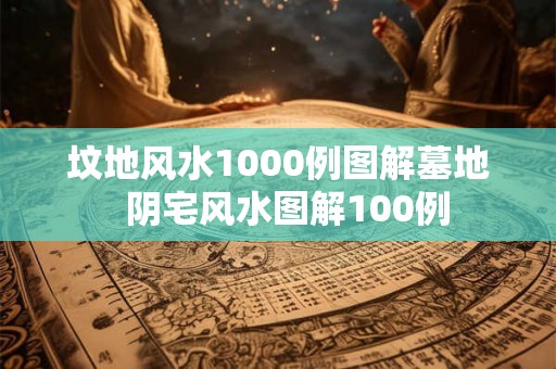 坟地风水1000例图解墓地  阴宅风水图解100例
