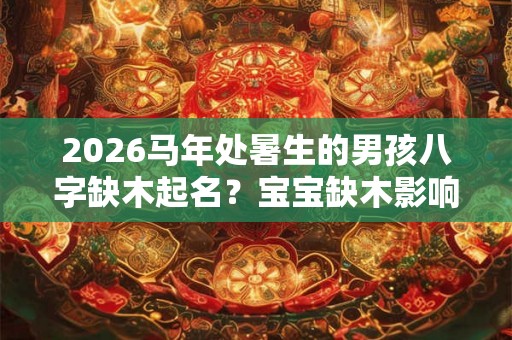 2026马年处暑生的男孩八字缺木起名？宝宝缺木影响禁忌？