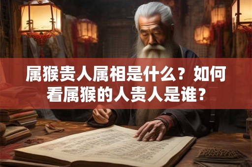 属猴贵人属相是什么?如何看属猴的人贵人是谁? 属猴贵人属相是什么?如何看属猴的人贵人是谁?