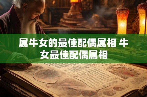属牛女的最佳配偶属相 牛女最佳配偶属相 属牛女的最佳配偶属相 牛女最佳配偶属相