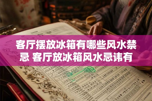 客厅摆放冰箱有哪些风水禁忌 客厅放冰箱风水忌讳有哪些 客厅摆放冰箱有哪些风水禁忌 客厅放冰箱风水忌讳有哪些
