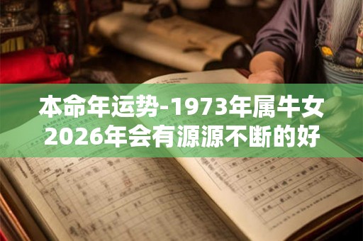本命年运势-1973年属牛女2026年会有源源不断的好财运吗 本命年运势-1973年属牛女2026年会有源源不断的好财运吗