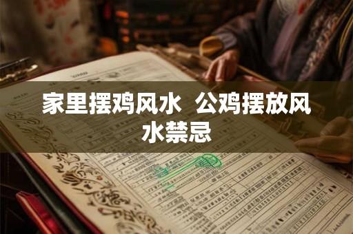 家里摆鸡风水  公鸡摆放风水禁忌
