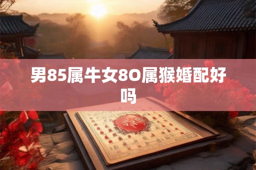 男85属牛女8O属猴婚配好吗