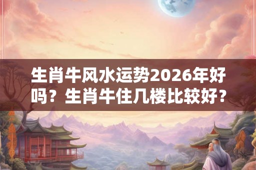 生肖牛风水运势2026年好吗？生肖牛住几楼比较好？