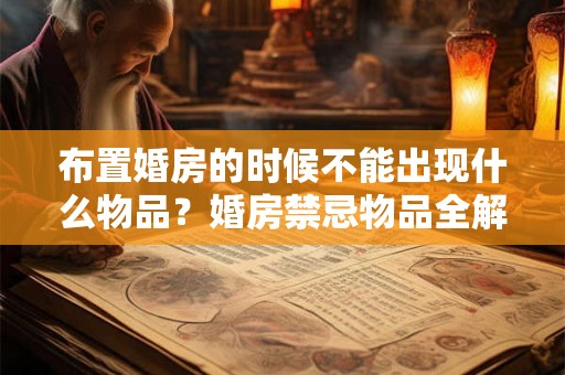 布置婚房的时候不能出现什么物品？婚房禁忌物品全解！